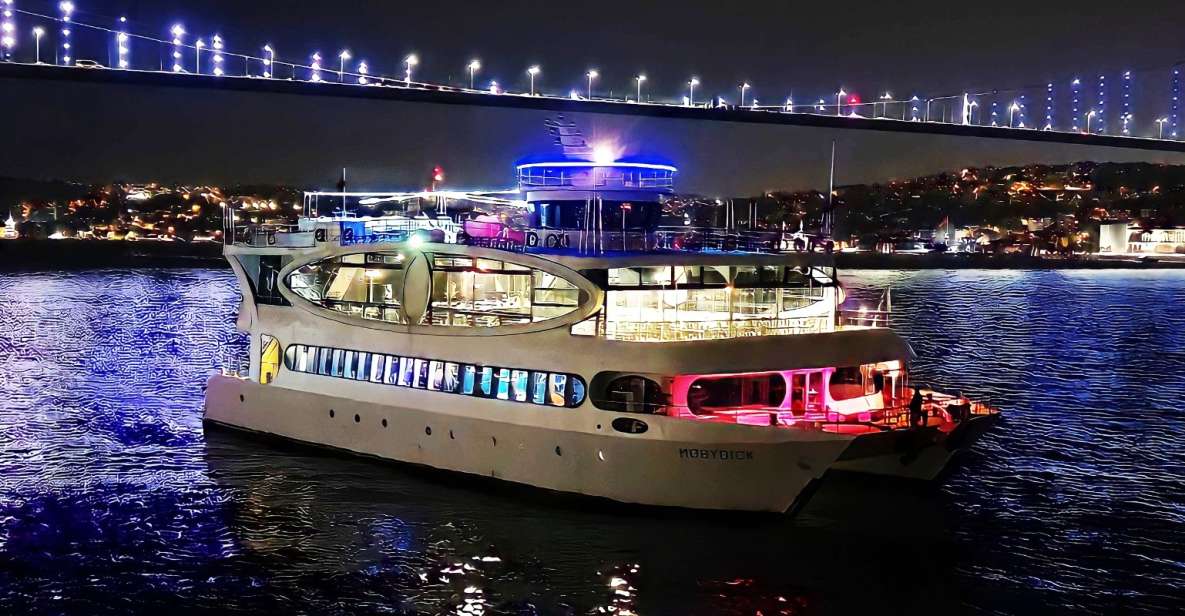Bosphorus Dinner Cruise - (Unlimited Soft Drinks + Dinner + Turkish Shows ) Meeting Point)- Standard Backside Private Table 